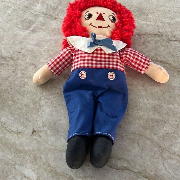 Vintage Raggedy Ann & Andy Rag Dolls - Picture 3 of 7
